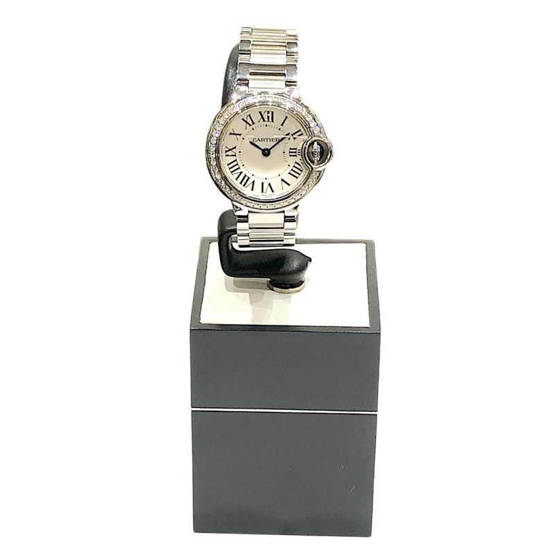 Cartier Ballon Bleu 28mm Silver Women's Watch - W4BB0015