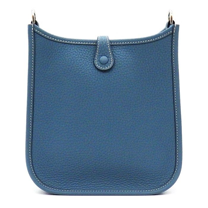 HERMES Evelyne TPM Shoulder Bag - New Blue Jean, 2023 Edition