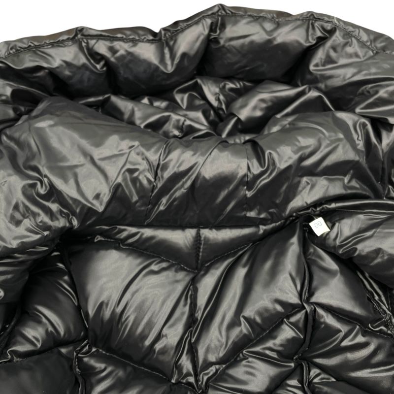 Moncler FULMAR Black Nylon Down Coat - Women's Luxury Outerwear
