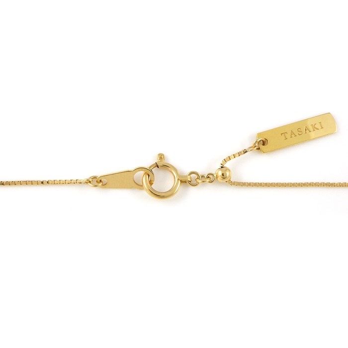 TASAKI Inviting Enema Necklace with Akoya Pearls & Diamonds