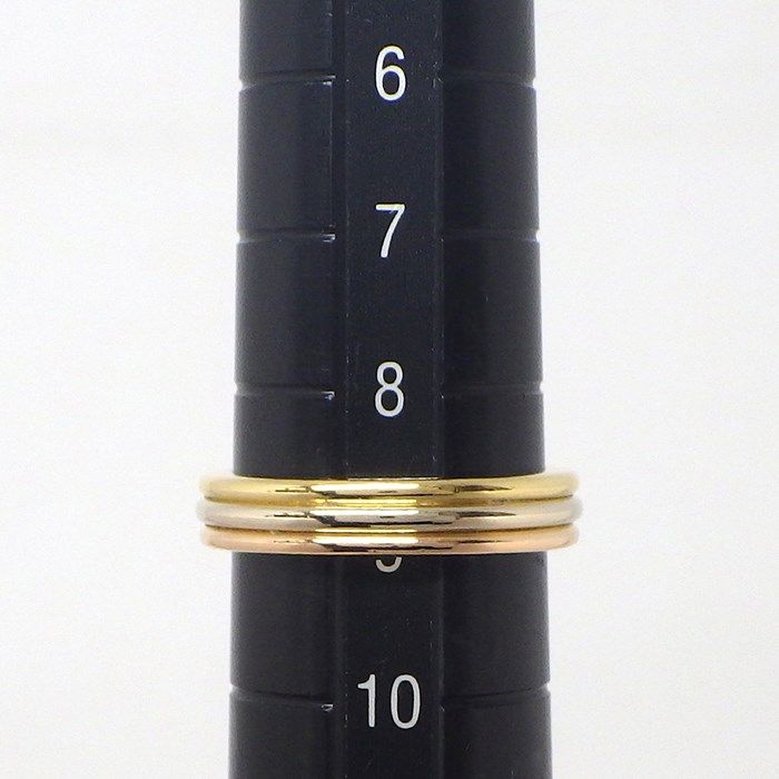 Cartier Vendôme Louis Cartier Tri-Color Wedding Band Ring