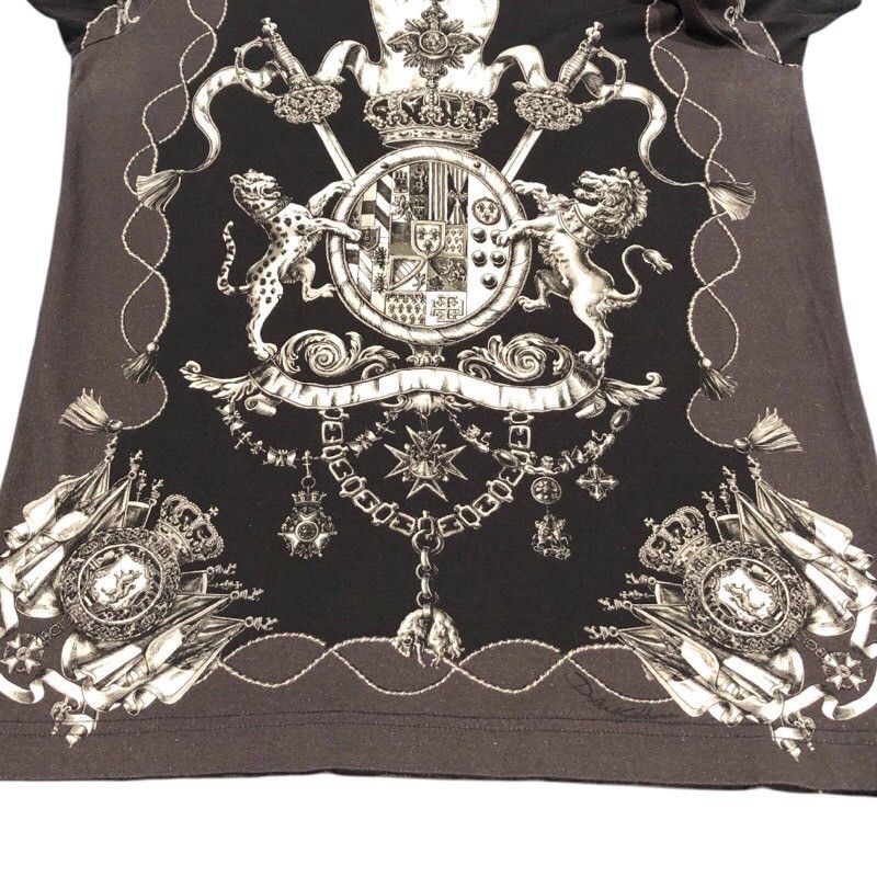 Dolce & Gabbana Cotton Graphic Print T-Shirt - Size 48