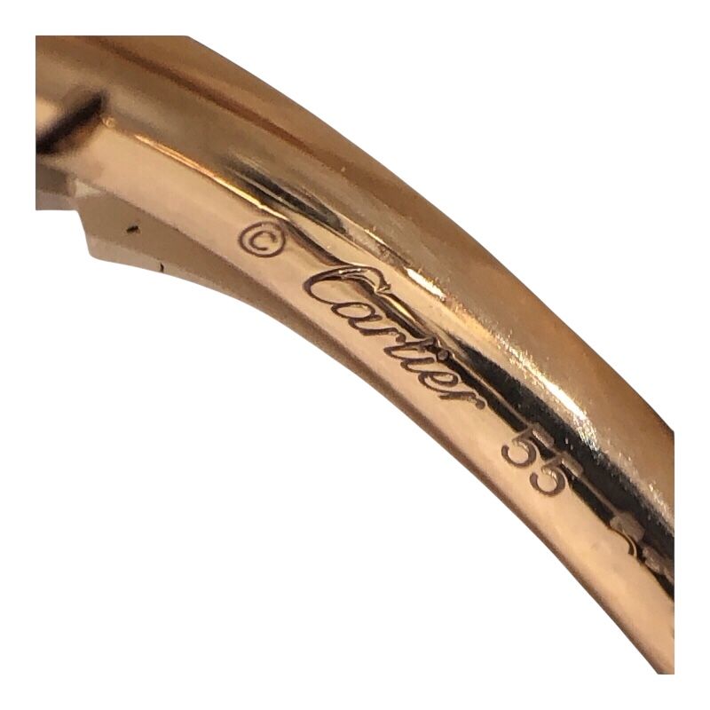 Cartier Juste un Clou Ring SM in 750 Pink Gold - Timeless Elegance