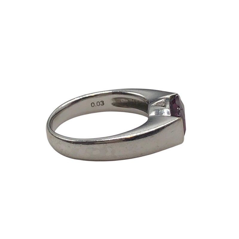 TASAKI K18 White Gold Ring with Diamond - Exquisite Craftsmanship