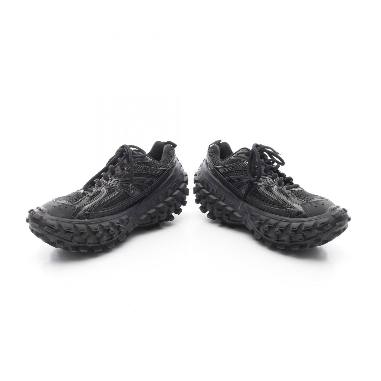 BALENCIAGA Bouncer Sneakers - Timeless Black Elegance