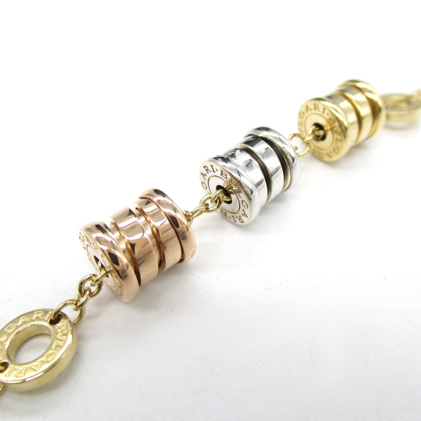 BVLGARI B-zero1 Bracelet in K18 Yellow & White Gold - Unisex