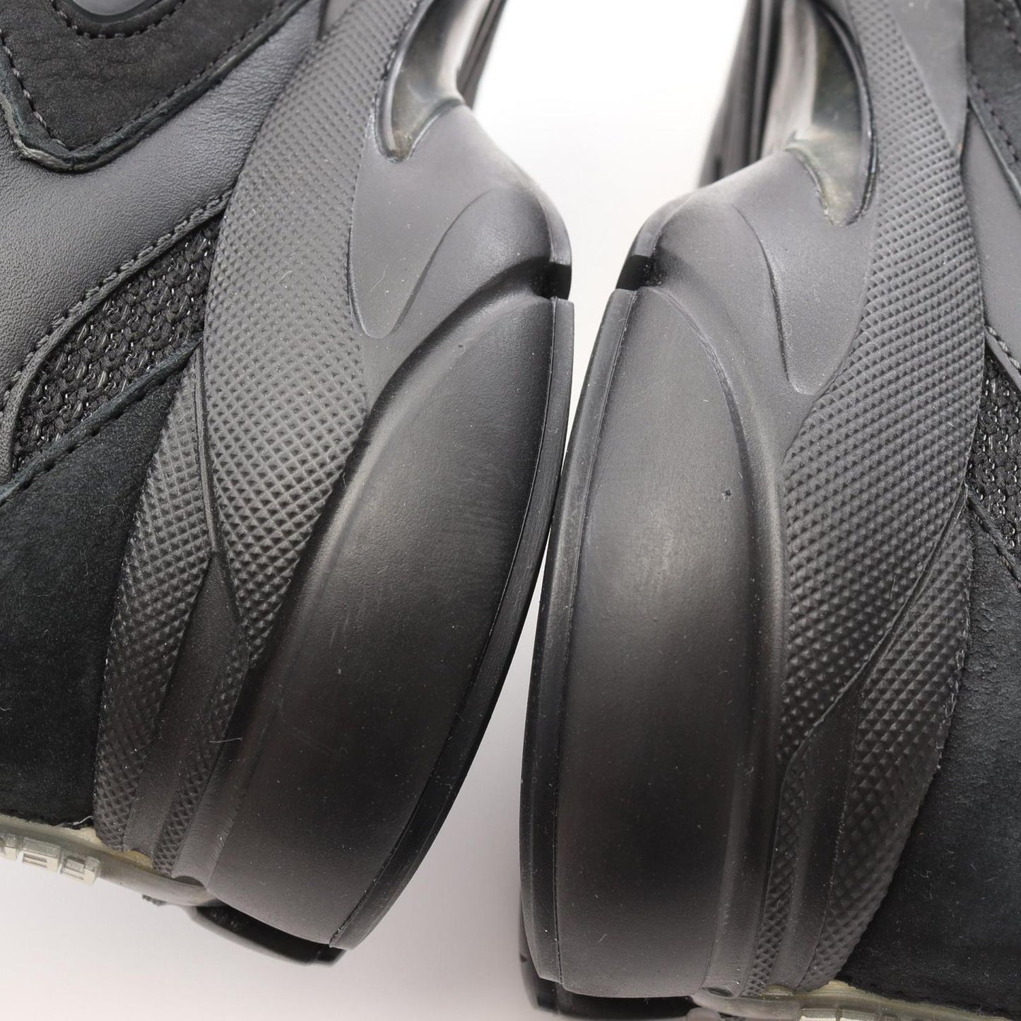 FENDI FASTER Suede Sneakers - Timeless Elegance in Black