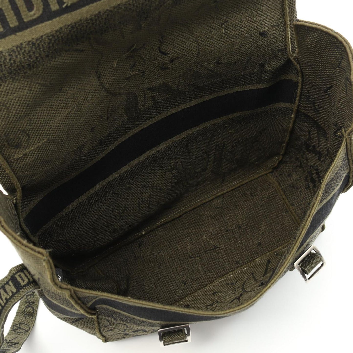 Dior Camp Shoulder Bag in Khaki Canvas - Timeless Elegance