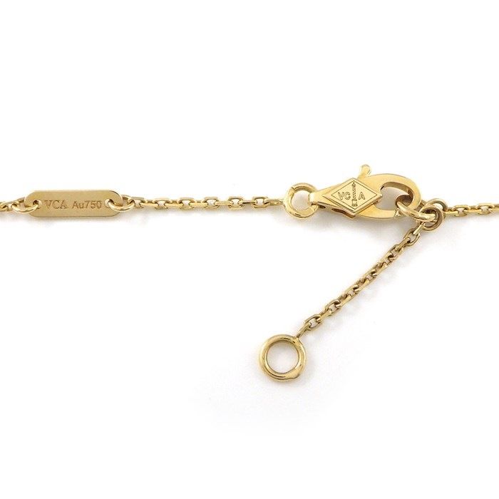 Van Cleef & Arpels Frivole Small Necklace in K18YG with Diamonds