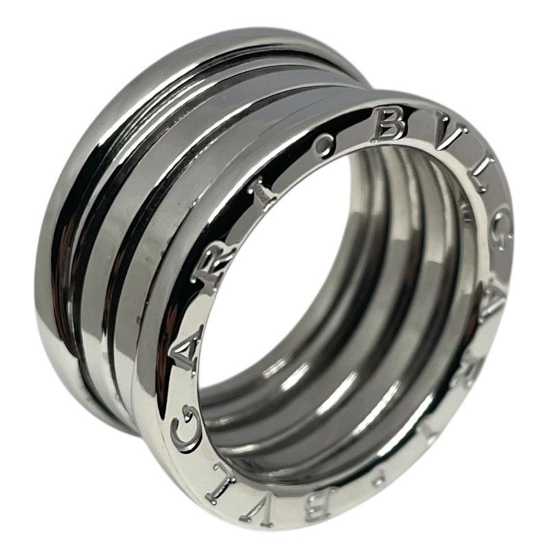 BVLGARI B.zero1 4-Band Ring in 750 White Gold - Size 11