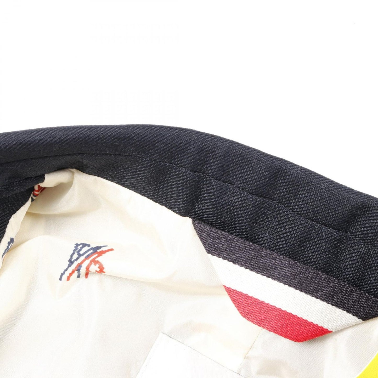 MONCLER Genius 2 1952 Creil Tailored Jacket in Navy Wool