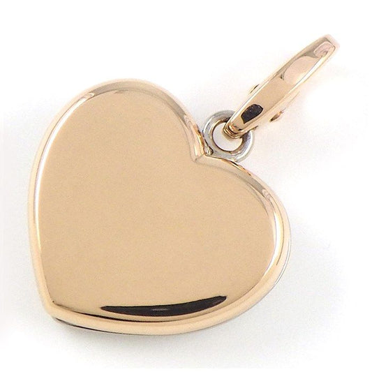 Cartier Heart Charm Pendant in K18 Pink & White Gold