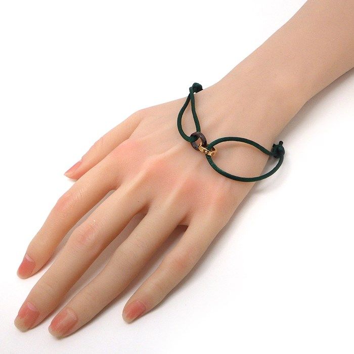 Cartier Baby Love Circle Link Bracelet with Diamonds and Ceramic