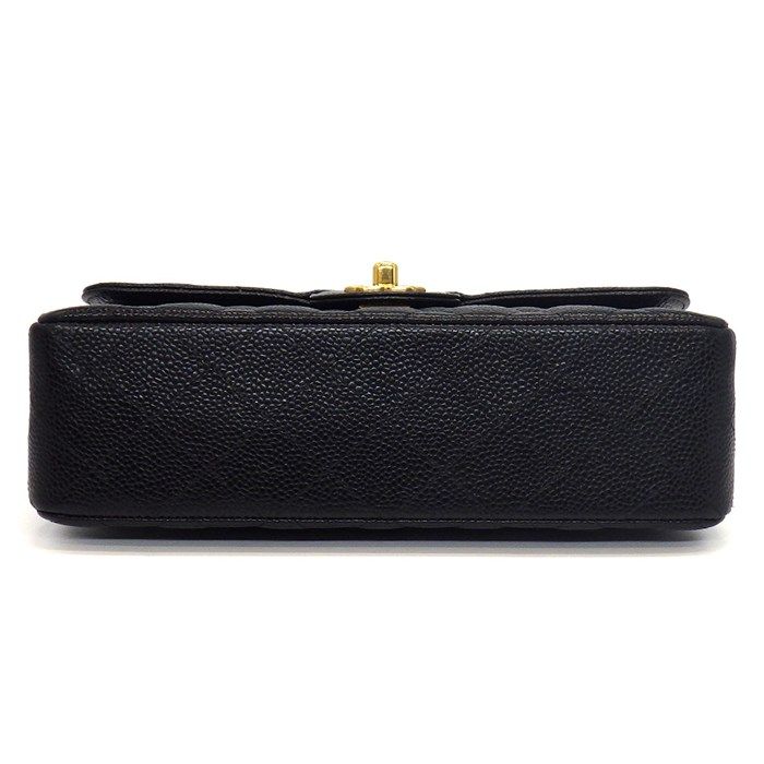 Chanel Classic Flap Bag Matelassé 23 Small 2015 - Black Caviar