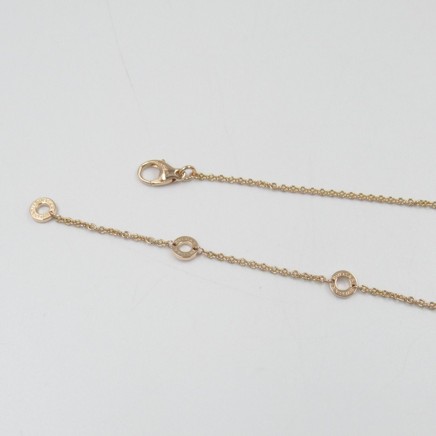 BVLGARI B-zero1 Ceramic Necklace in K18 Pink Gold