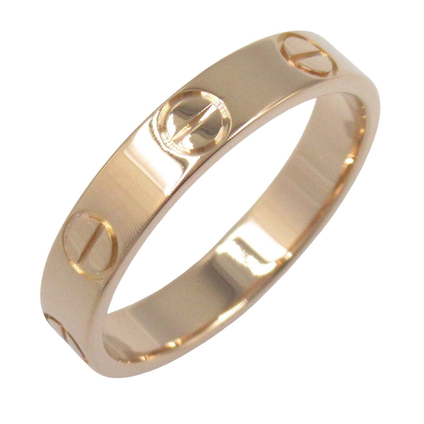 Cartier Mini Love Ring in 18K Pink Gold - Timeless Elegance