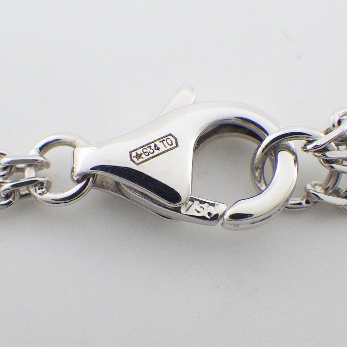 Cartier Love Necklace B7219400 with Diamonds in K18 White Gold