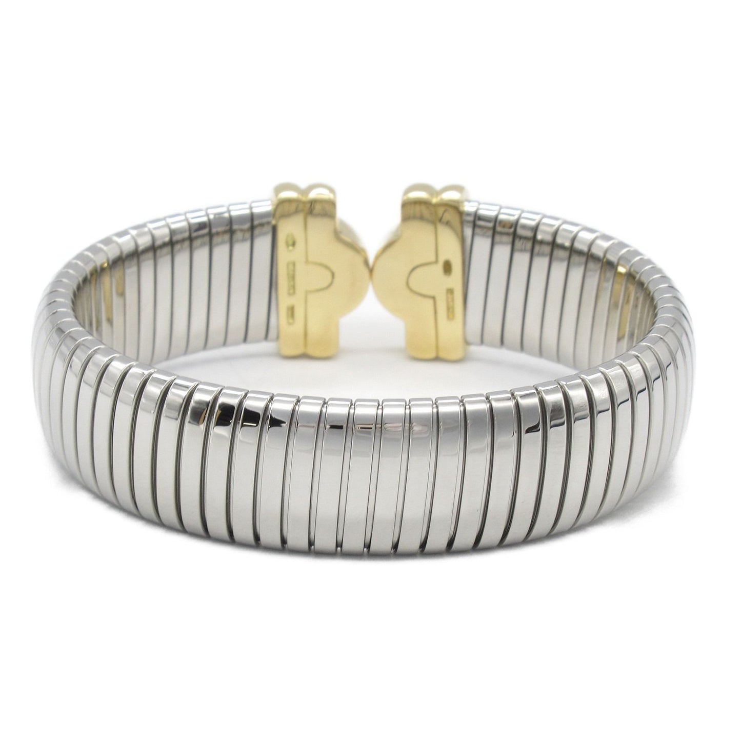 BVLGARI Parentesi Bvlgari Bracelet in K18 Yellow Gold & Stainless Steel