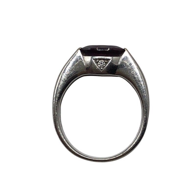 TASAKI K18 White Gold Ring with Diamond - Exquisite Craftsmanship