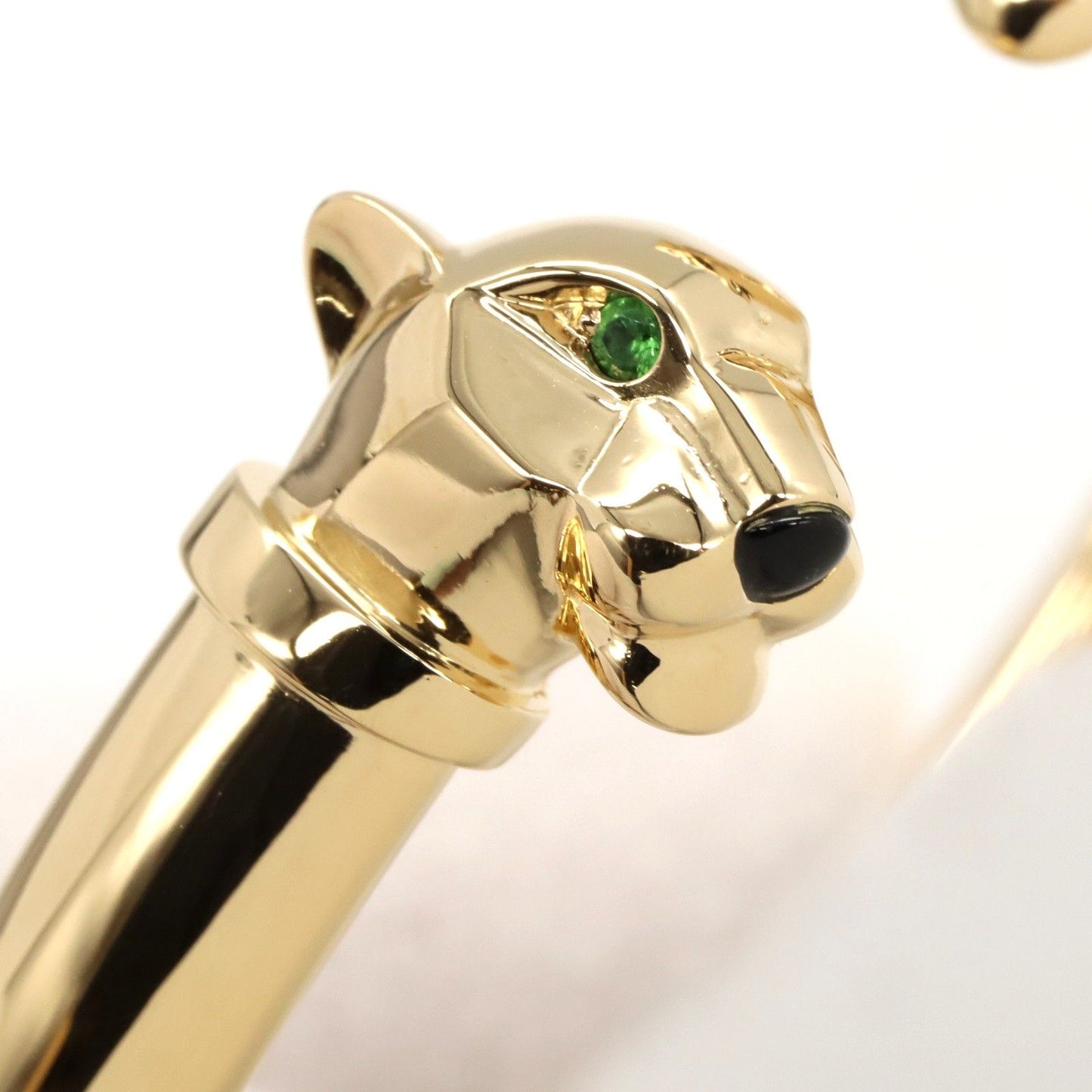 CARTIER Panthère Bracelet with Tsavorite and Onyx in 18K Pink Gold