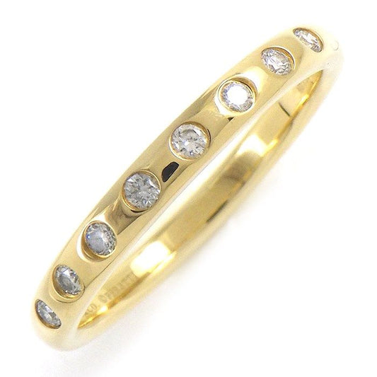 Tiffany & Co. 8-Point Diamond Stacking Band Ring in 18K Yellow Gold