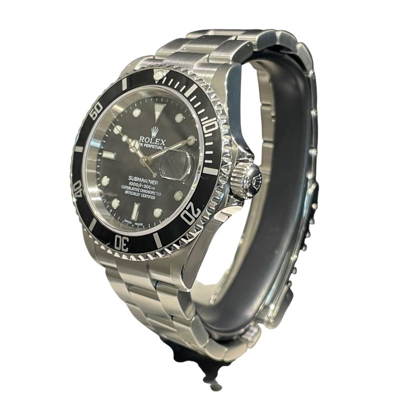 Rolex Submariner 16610 Black Dial Stainless Steel Men's Watch