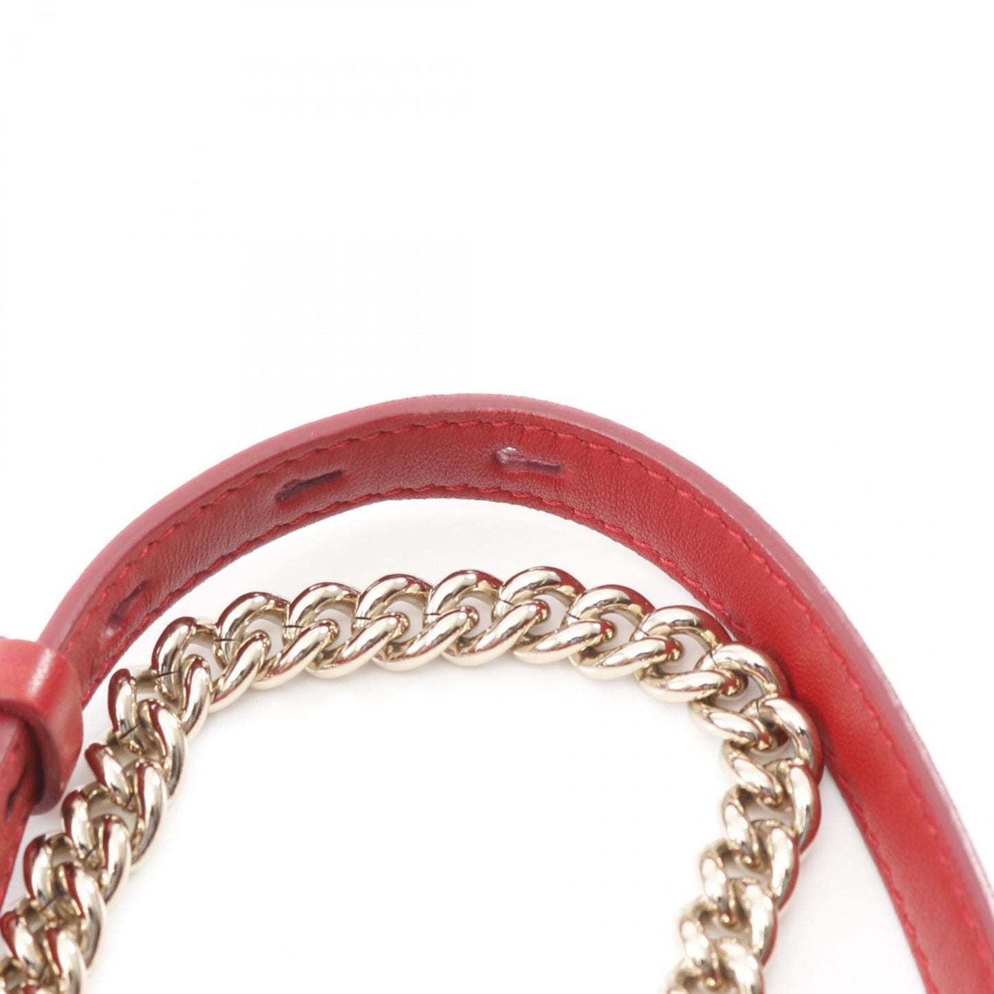 Salvatore Ferragamo Vara Ribbon Shoulder Bag in Red Leather