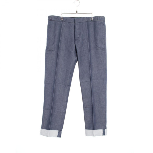 THOM BROWNE Blue Denim Pants - Exquisite Craftsmanship