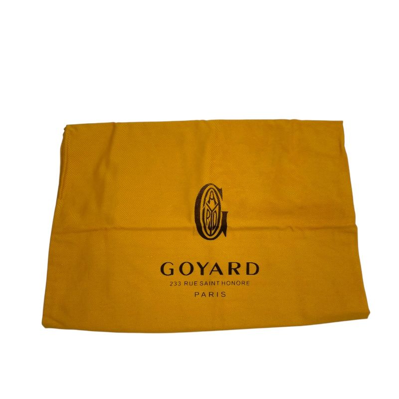 GOYARD Saigon Mini Navy Coated Canvas Shoulder Bag for Women