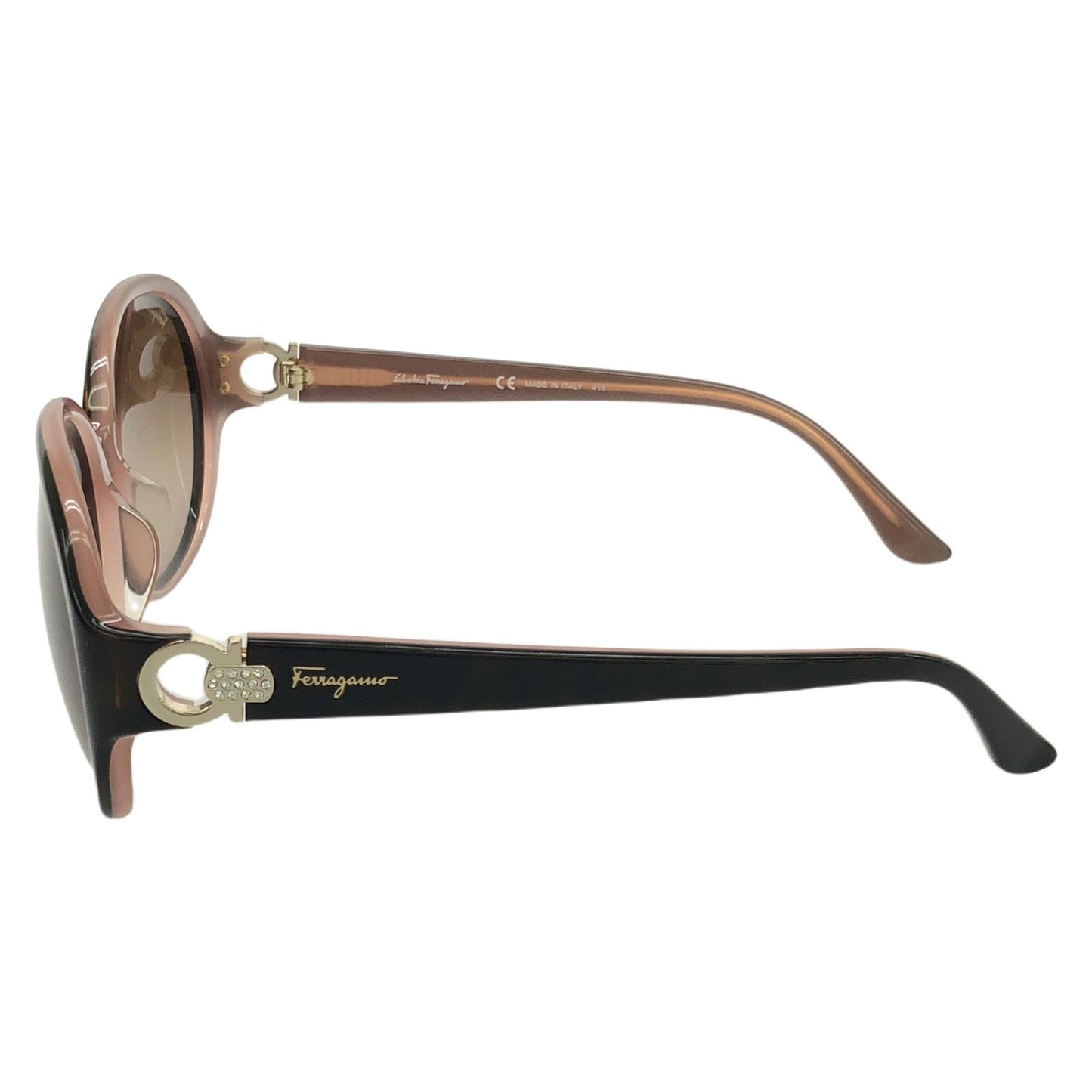 Salvatore Ferragamo Brown Sunglasses - Timeless Elegance
