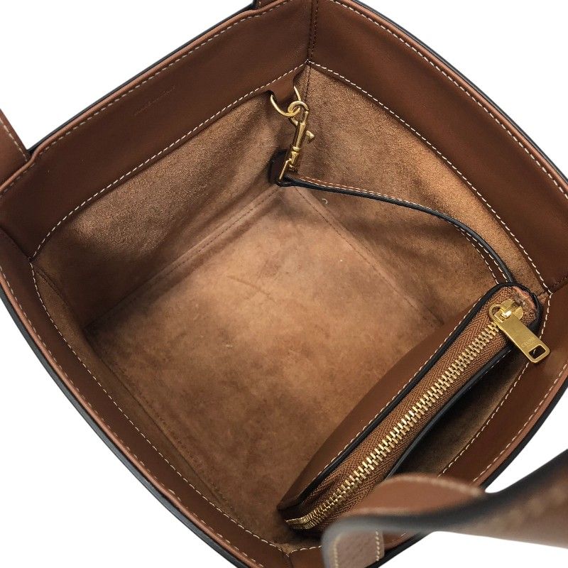 CELINE Cube Bag 199203 Tan with Gold Hardware - Exquisite Craftsmanship