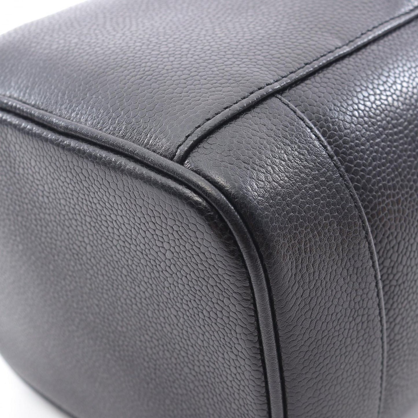 CHANEL Coco Mark Vanity Handbag in Black Leather - Timeless Elegance