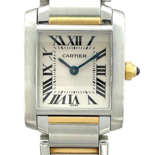 Cartier Tank Française SM W51007Q4 - Exquisite White Dial Luxury Watch