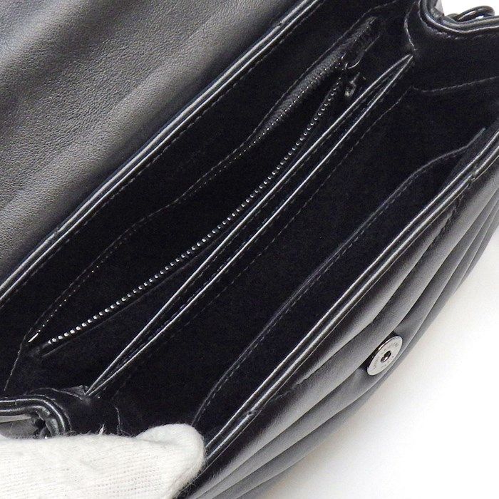 YSL Loulou Toy Shoulder Bag in Black Calfskin - Timeless Elegance