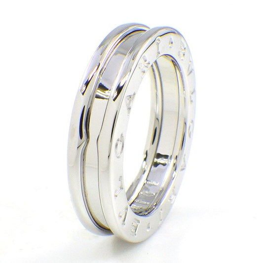 BVLGARI B.zero1 Ring in K18 White Gold - Size 11