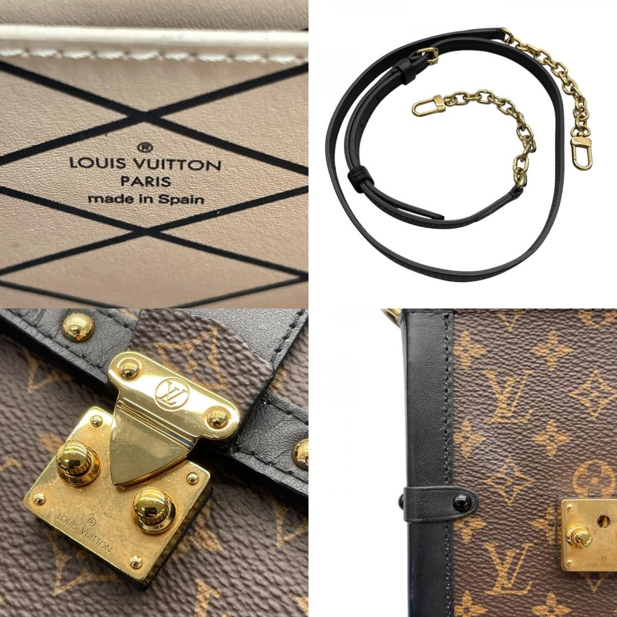 Louis Vuitton Monogram Pochette Trunk Vertical M63913 - Unisex