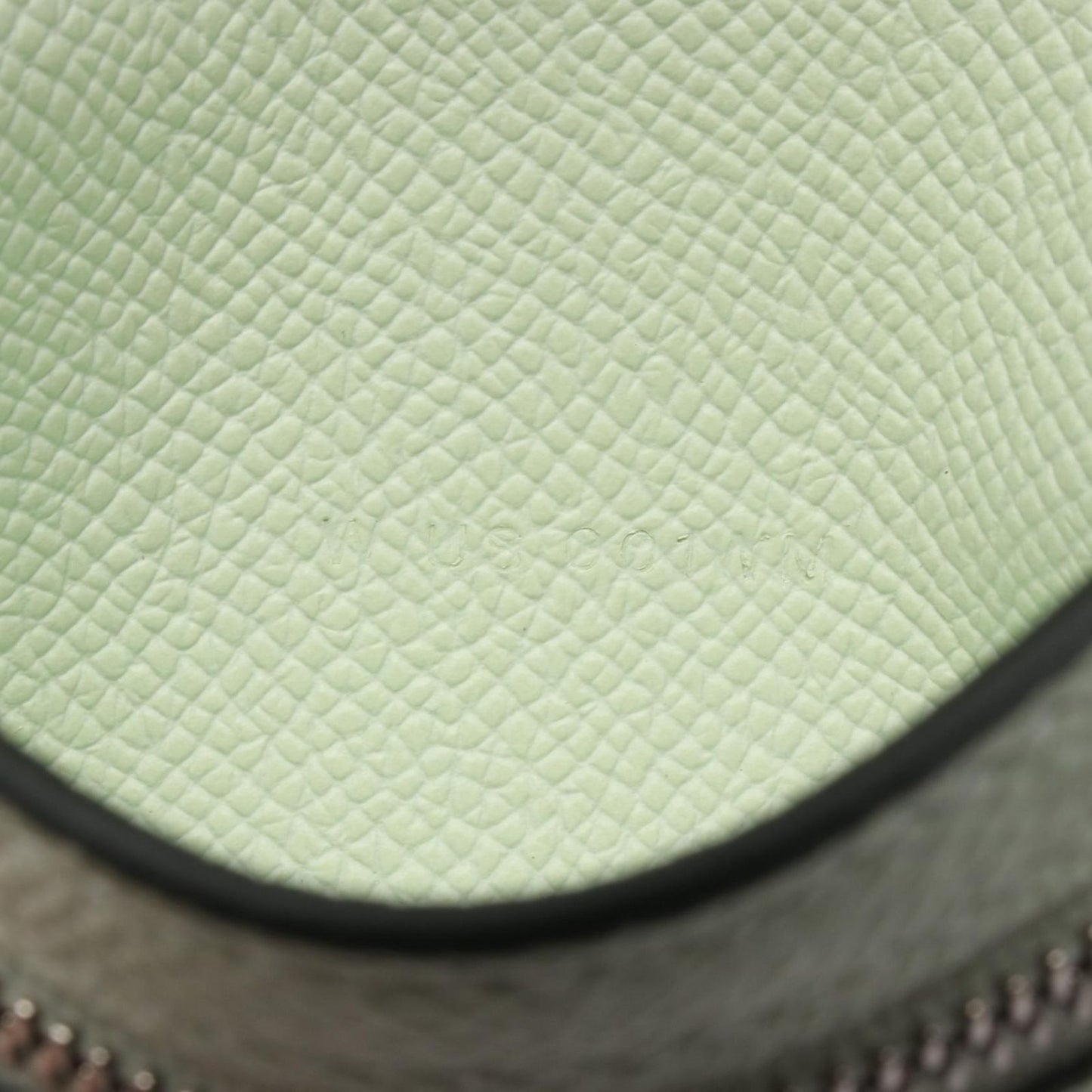 HERMES Béarn Combination Wallet in Vert Fizz - Unused Luxury