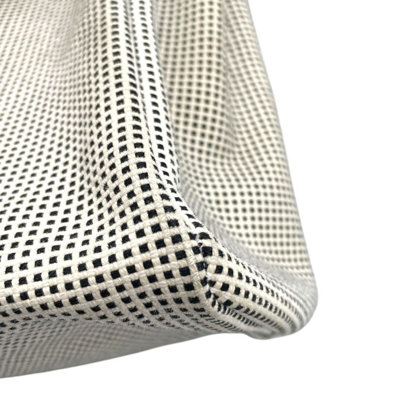 HERMES Émile Bag Zip PM Z刻 Black with Silver Hardware