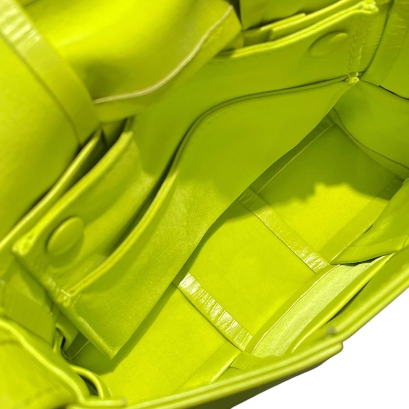 Bottega Veneta Candy Cassette Mini Shoulder Bag in Lamb Yellow