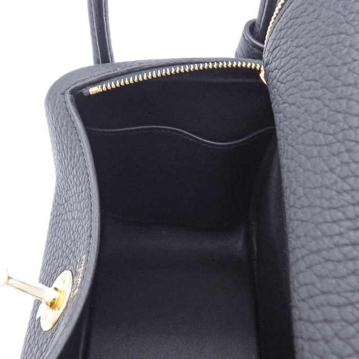 HERMES Lindy Mini Shoulder Bag - Black, 2024 Edition
