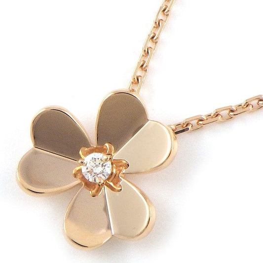 Van Cleef & Arpels Frivole Small Model Necklace with Diamond