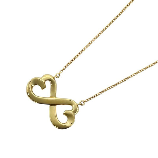 Tiffany & Co. Double Loving Heart Necklace in 18K Yellow Gold