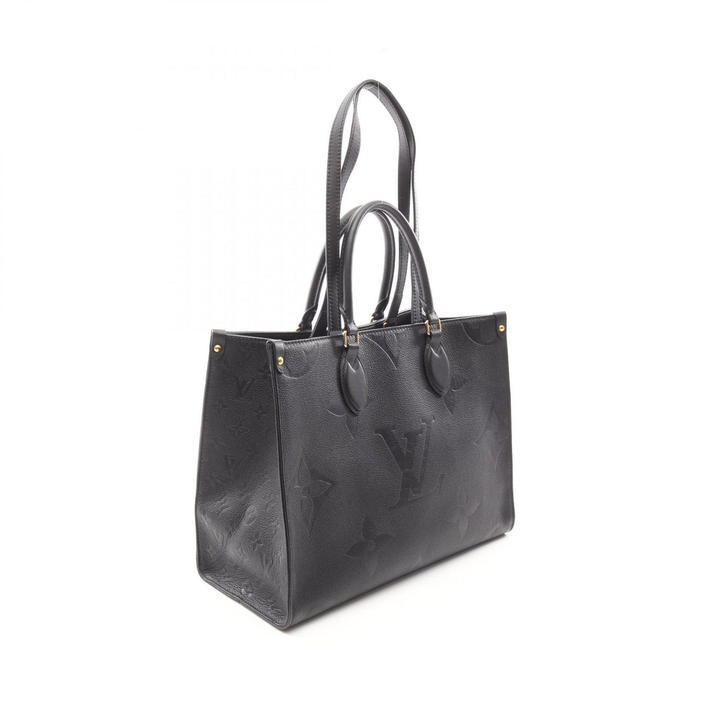 Louis Vuitton OnTheGo MM Tote Bag in Noir - Timeless Elegance