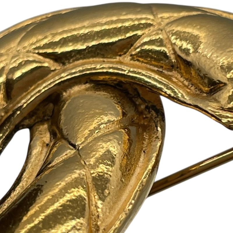 CHANEL Coco Mark Brooch in Gold - Timeless Elegance