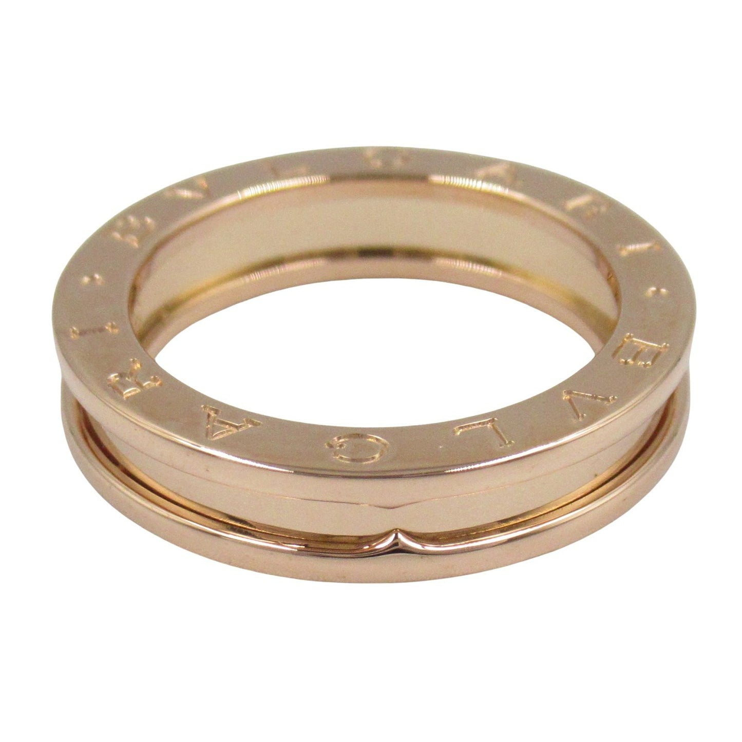 BVLGARI B-zero1 Ring in K18 Pink Gold - Timeless Elegance