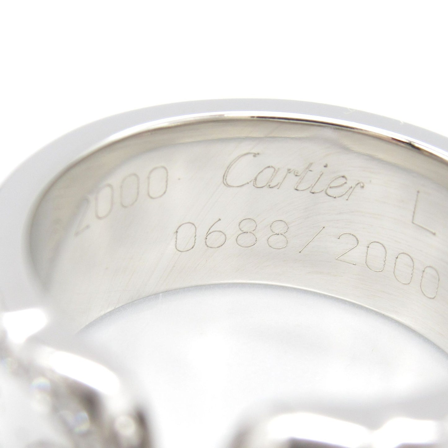 Cartier 2C Diamond Ring - 2000 Christmas Limited Edition