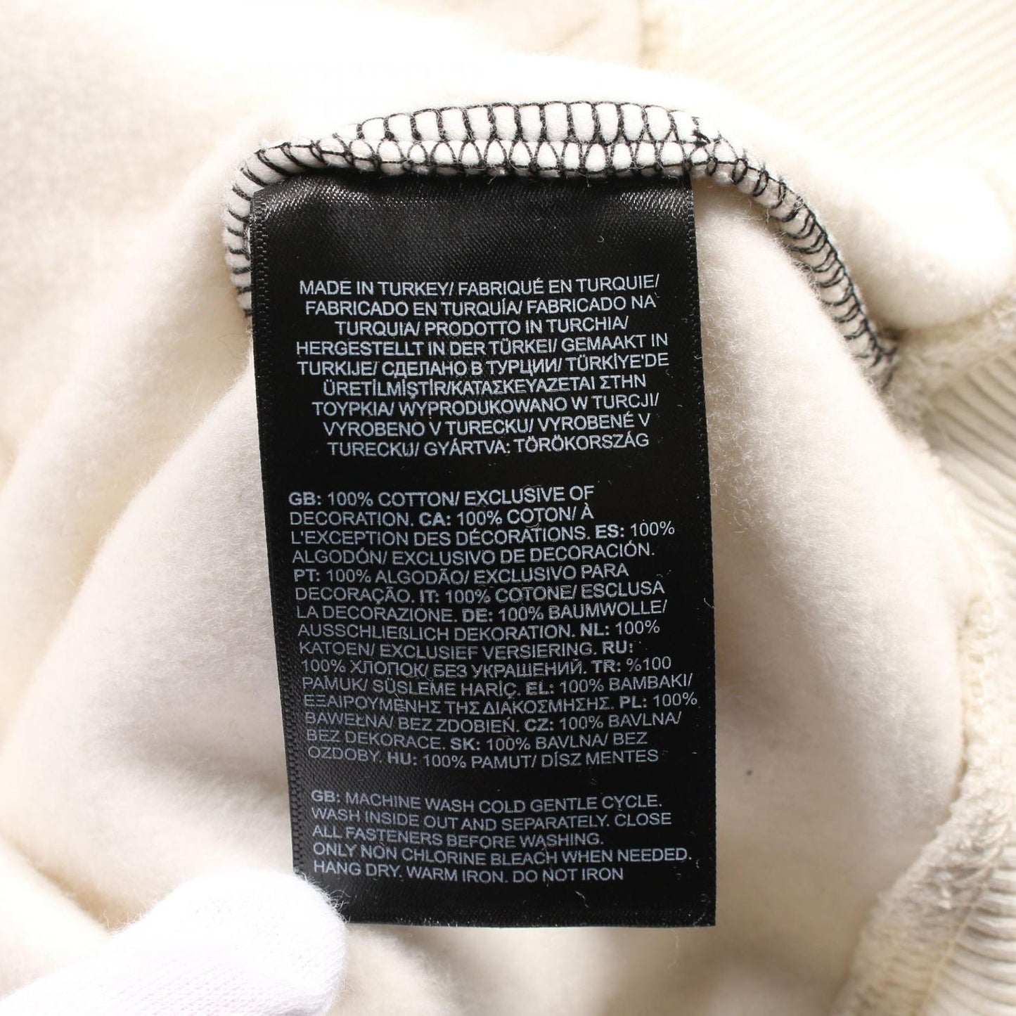 THE NORTH FACE White Cotton Hoodie - Timeless Style & Comfort