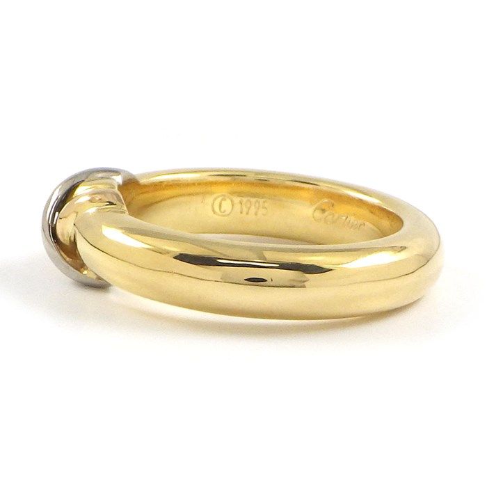 Cartier Trinity Ring in Three Colors - K18 Gold, Size 13.5