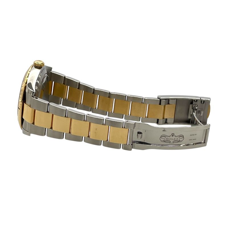 Rolex Datejust 41 126333 Black Dial K18YG/SS Men's Watch