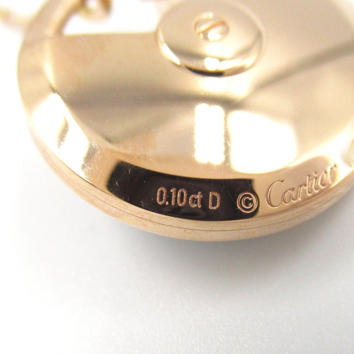 CARTIER Amulet Necklace with Onyx and Diamonds in K18 Pink Gold